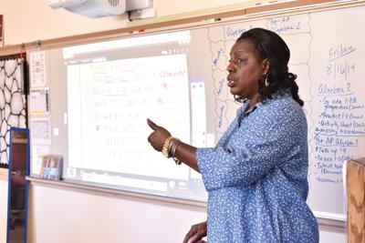 Math teacher working at ECHS for 39 years