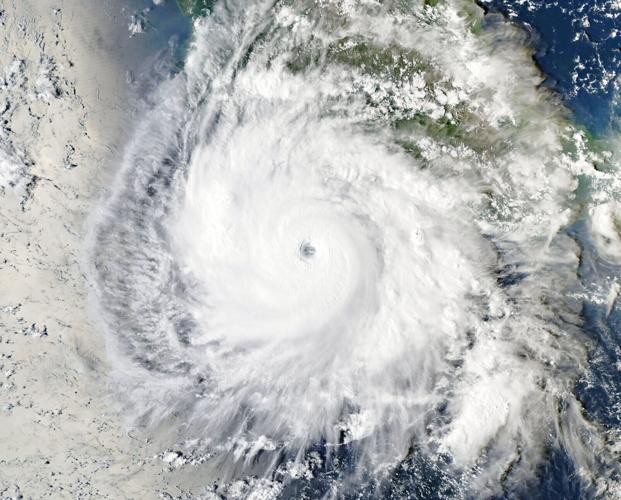 Hurricane Hunters capture incredible views from inside eye of storm