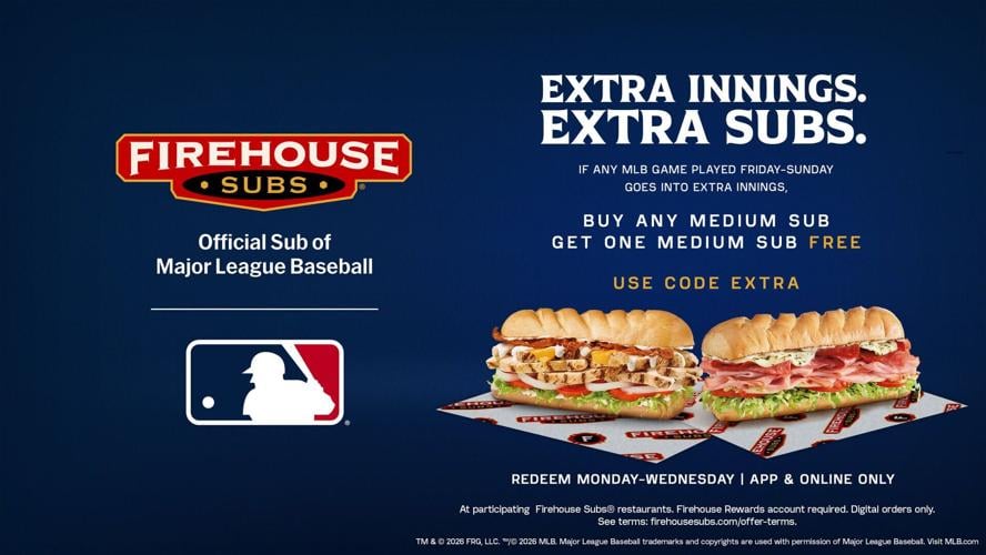 Firehouse Subs, the Official Sub of MLB across the United States and Canada, launches āExtra Innings, Extra Subsā - a season-long promotion celebrating the second half of baseball season and rewarding fans all summer long. For more information, visit Fi...