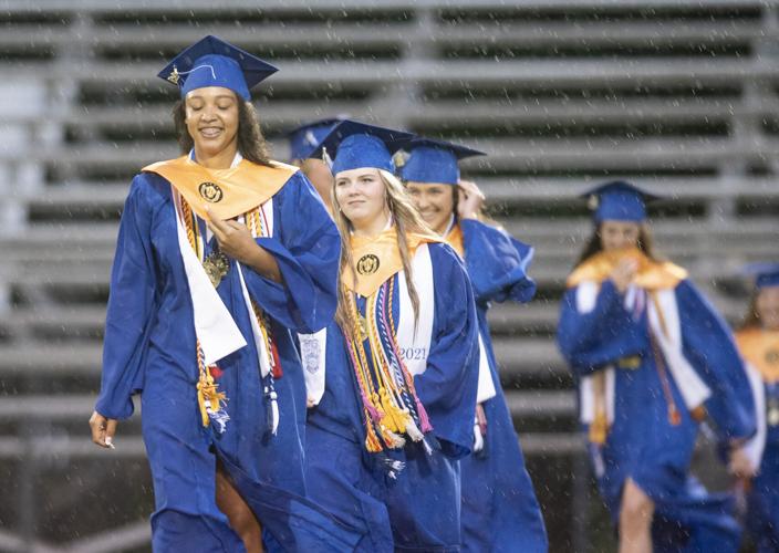 PHOTOS: Rain doesn't stop Reeltown Class of 2021 from graduating