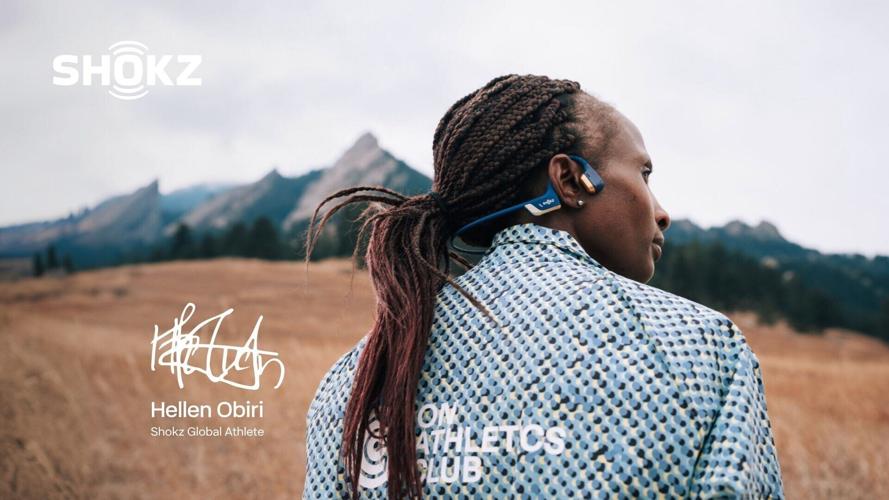 Hellen Obiri, Shokz Global Athlete and world champion marathon runner