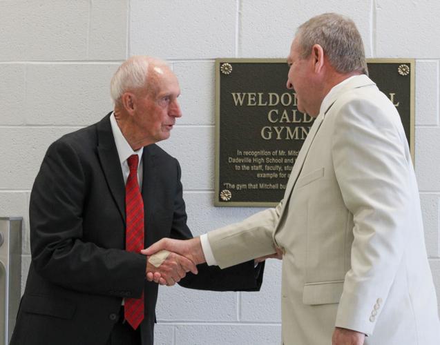 DHS gym dedicated in honor of Mitchell Caldwell