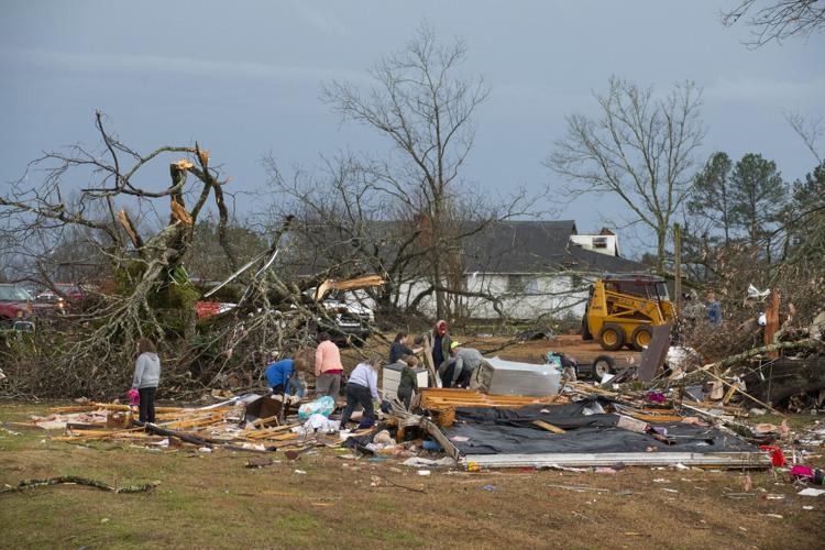 PHOTOS: Tornado damage from the Lightwood community
