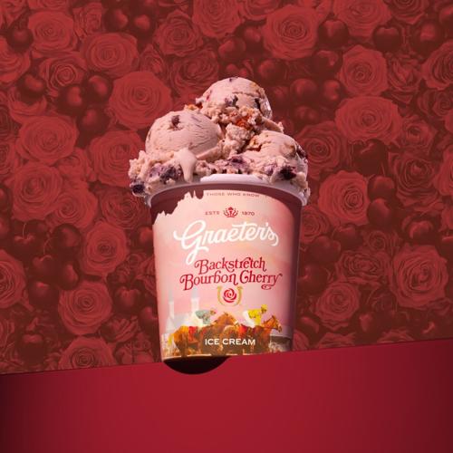 Graeter’s Ice Cream, America’s oldest family-owned and operated ice cream maker famous for its French Pot® process, is releasing a new limited-edition flavor for Derby season: Backstretch Bourbon Cherry.