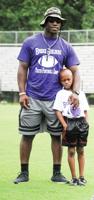 PHOTOS: Auburn players visit Bridge Builders youth football camp in Alex City