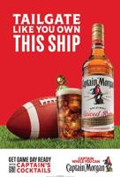 CAPTAIN MORGAN IS BACK IN FOOTBALL COUNTRY, CELEBRATING THE RIVALRIES, RITUALS AND HOMETOWN TRADITIONS THAT MAKE GAME DAY LEGENDARY