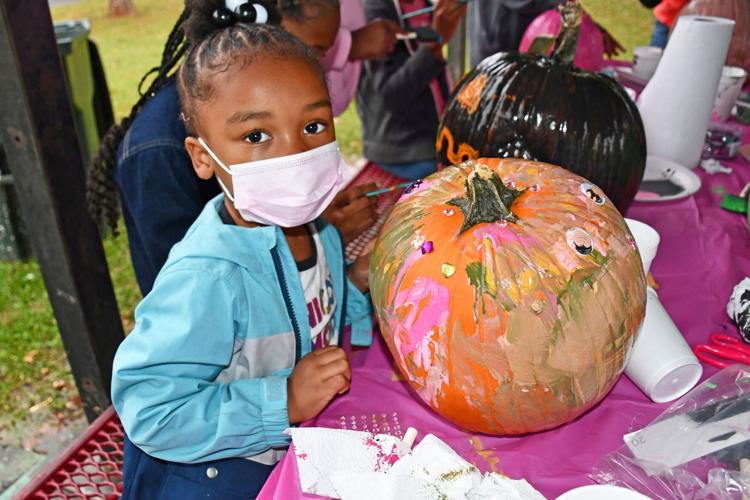 PHOTOS: Pumpkin painting at Cooper Rec