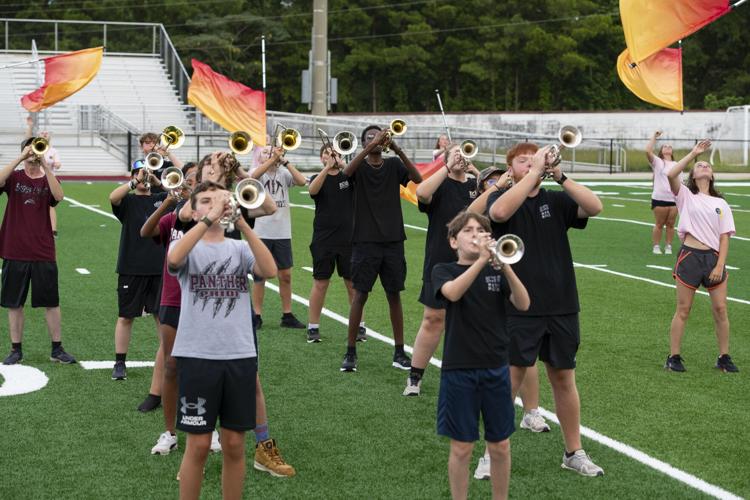 PHOTOS: Elmore County High School's Maroon Machine finishes band camp