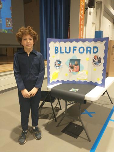 Local schools put on living wax museum for Black History Month