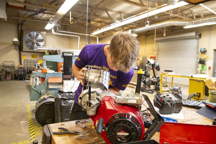 PHOTOS: Tallassee High School small motors class