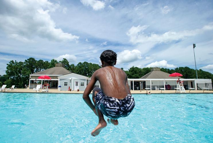 PHOTOS: Children enjoy day at the pool