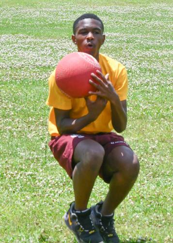 PHOTOS: Benjamin Russell Navy JROTC plays kickball