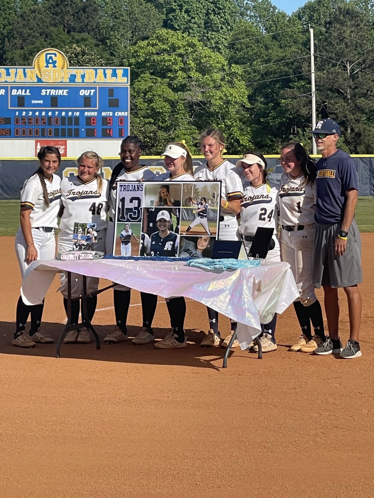 CACC honored Rayanna Powell over the weekend