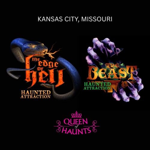 Legendary Edge of Hell and Beast Haunted Attractions are located in Kansas City, Missouri.