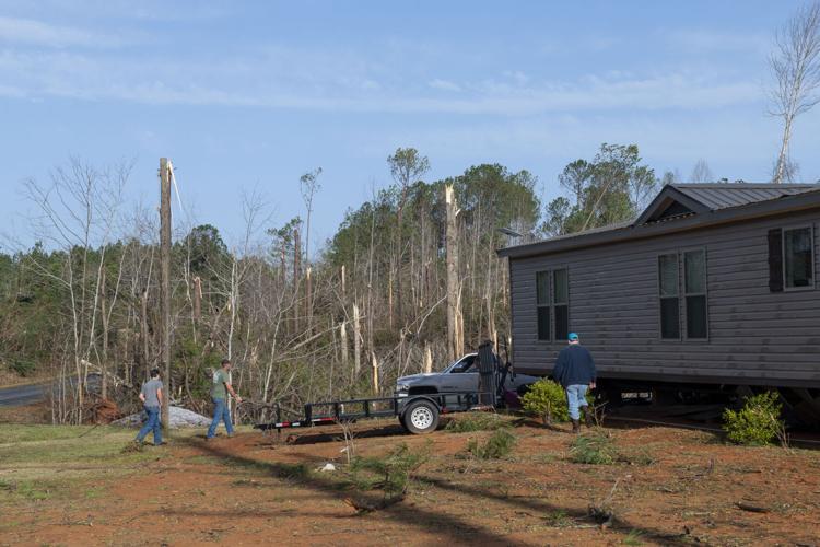 PHOTOS: Tornado damage and cleanup in Tallapoosa County