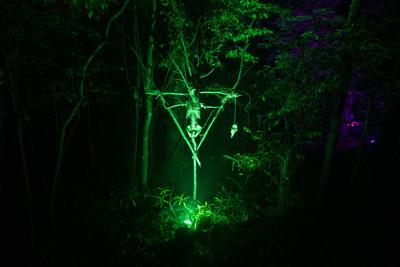 Fear on Grier returns with Alabama’s tallest scarecrow