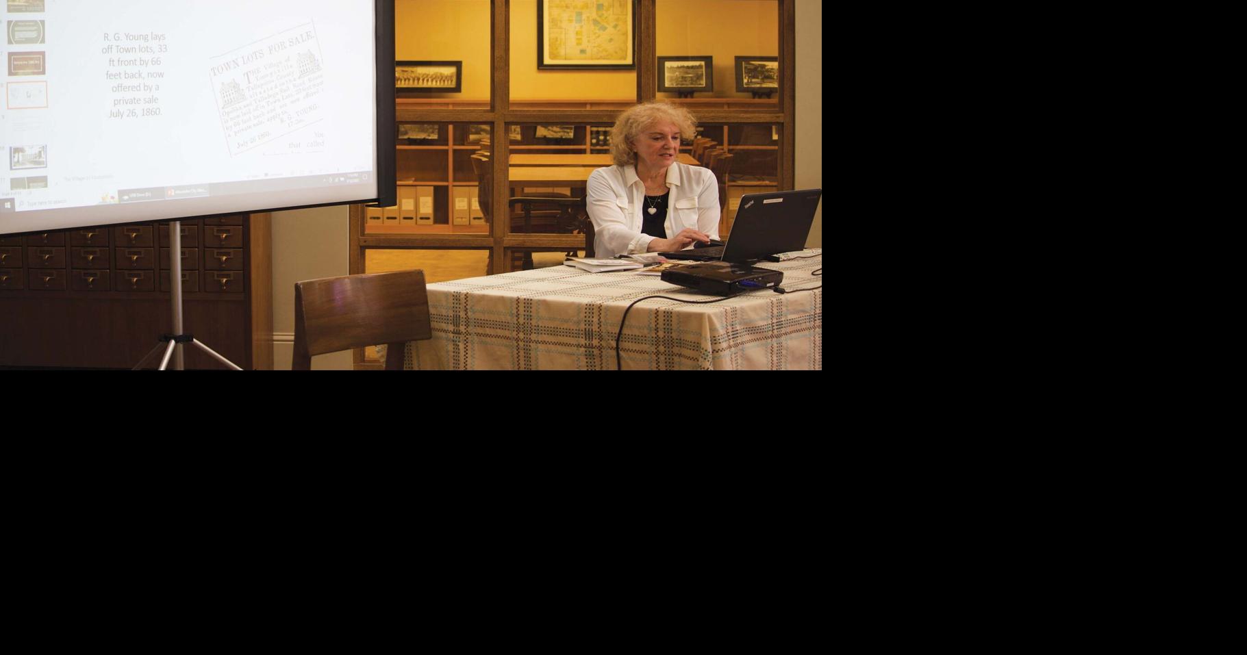 Local historian gives presentation to celebrate city’s 150th ...