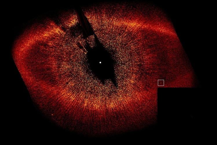 Skull shapes and ghostly eyes among Halloween-themed space sightings
