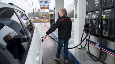 Area gas prices approaching the $2-a-gallon mark