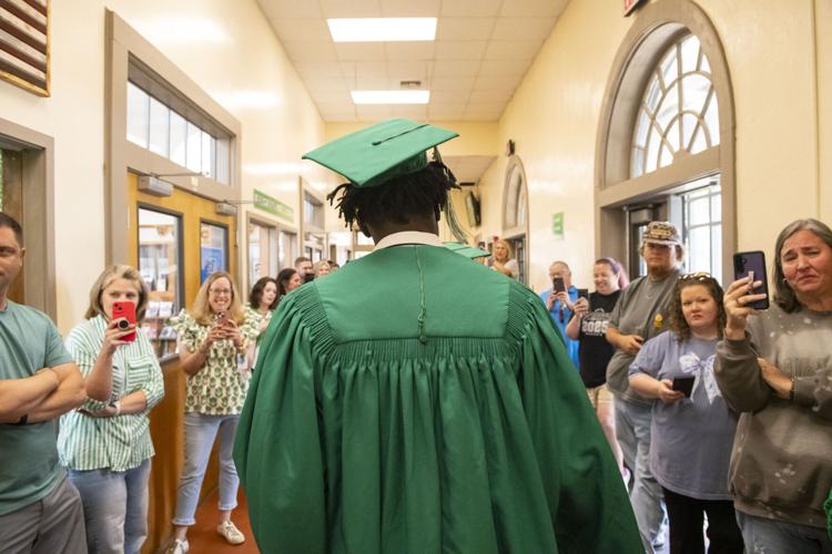PHOTOS: Holtville High seniors walk through elementary, middle and high schools