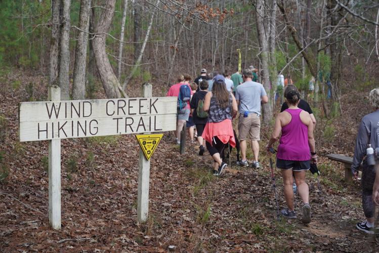 New Years Hike at Wind Creek State Park