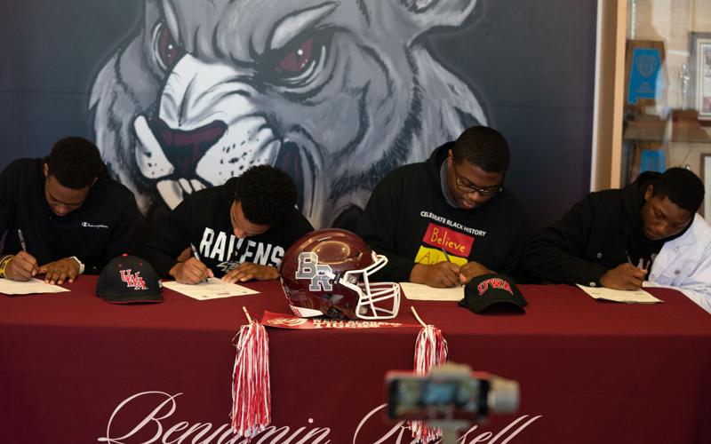 BRHS has four sign to continue academic and athletic careers