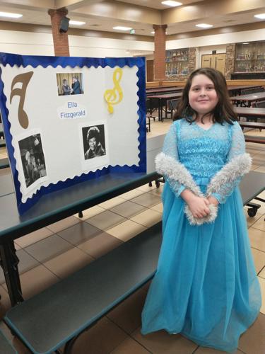 Local schools put on living wax museum for Black History Month