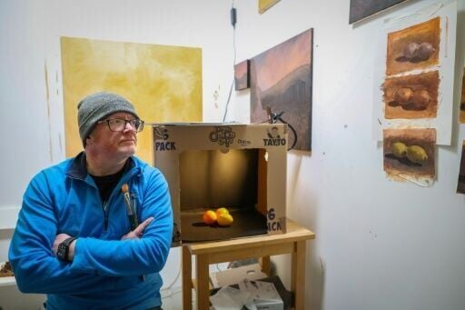 Irish landscape artist Kieran Guckian says having a basic income would free him up to focus on his art