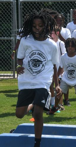 PHOTOS: Derrick Ansley hosts football camp at Tallassee