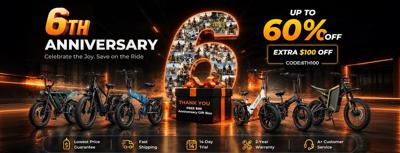 Jasionbike 6th Anniversary Campaign