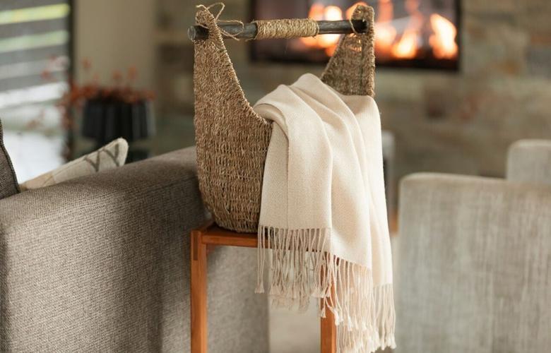 Alpaca Throw by Purple Nest Design