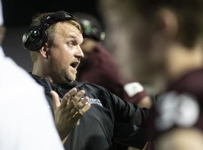 Ben Russell coach Aubrey Blackwell headed to Mississippi