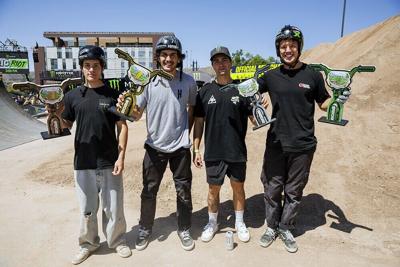 Monster Energy Full Podium Sweep with Brady Baker in 1st Place, Bryce Tryon in 2nd Place, and Monster Army Rider Jake Rutkowitz in 3rd Place; Ryan Williams Wins Best Trick at the 2026 Monster Energy BMX Triple Challenge