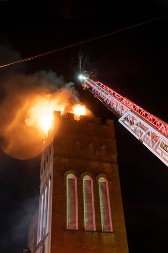 PHOTOS: Fire at First United Methodist Church