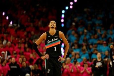 Victor Wembanyama is the first unanimous winner of the NBA's defensive player of the year award