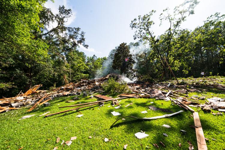 PHOTOS: Home Explodes in Coosa County