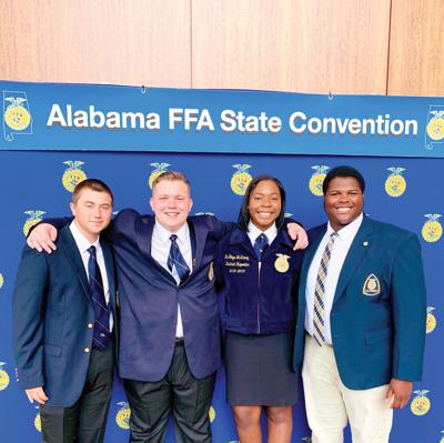 Five Tallapoosa County students represented state FFA in six years
