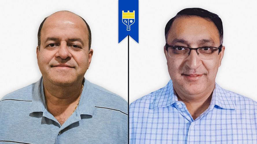Raj Chellani and Atul Bhagat, Pickleball Kingdom franchisees.
