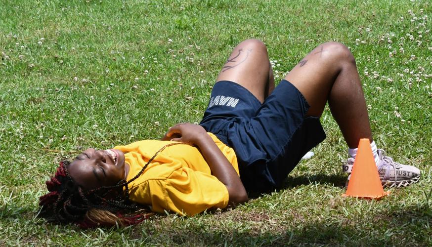 PHOTOS: Benjamin Russell Navy JROTC plays kickball