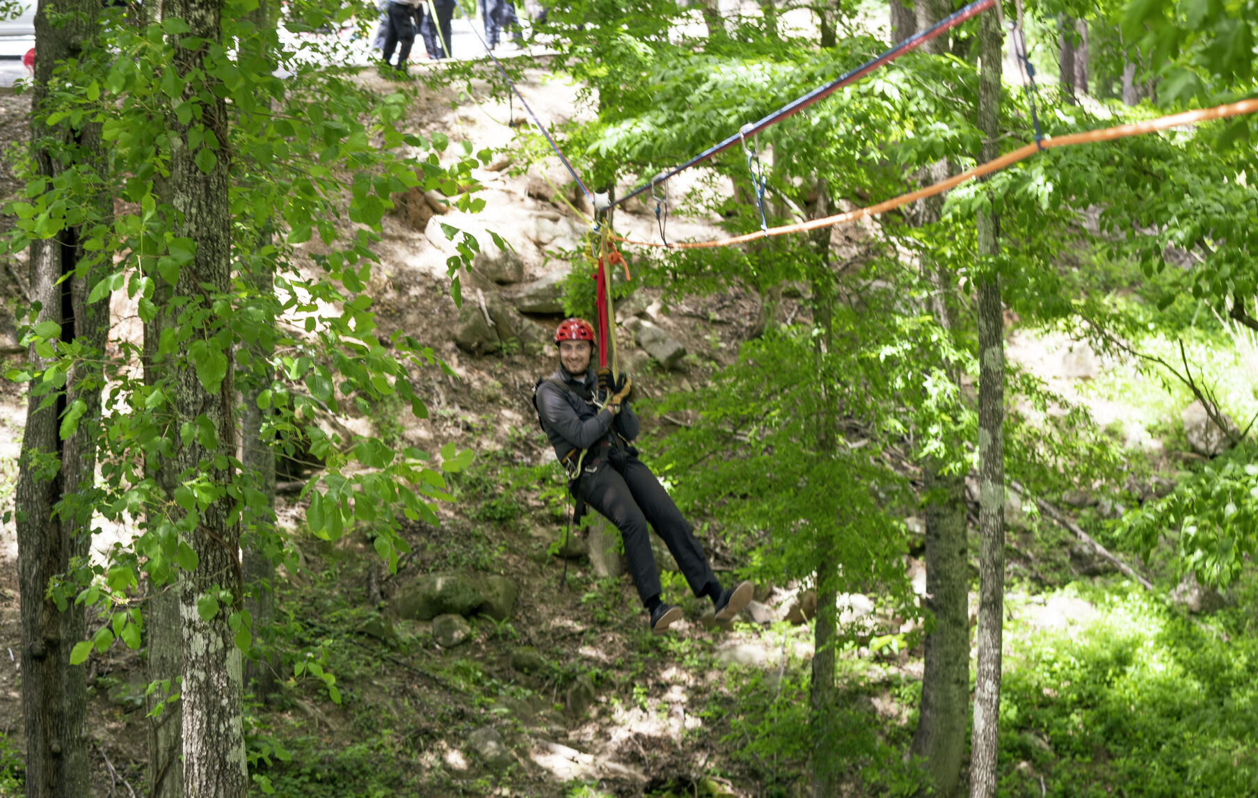 Firefighter train for technical rescues at the Sportsplex
