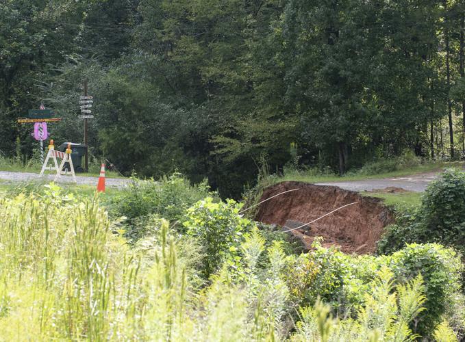 PHOTOS: Amber Hill Road washout