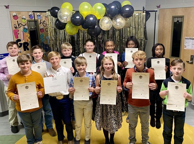 Reeltown Elementary School National Beta Club induction