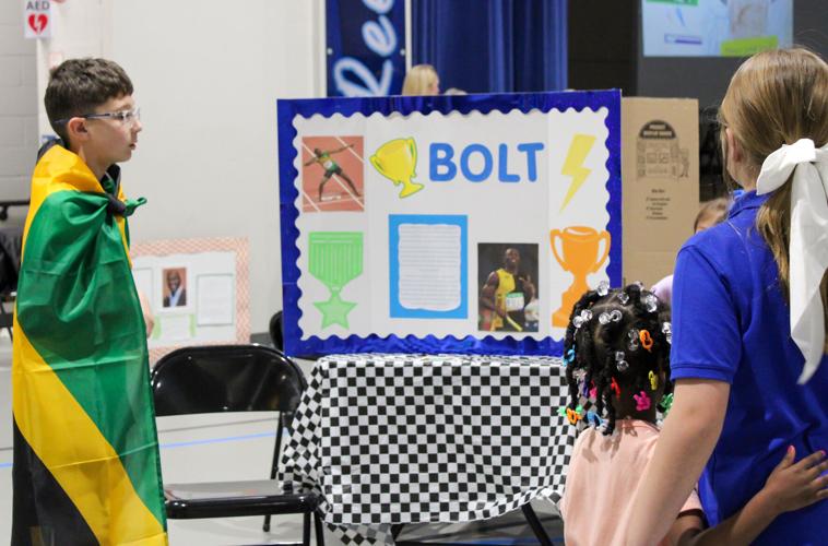 Local schools put on living wax museum for Black History Month