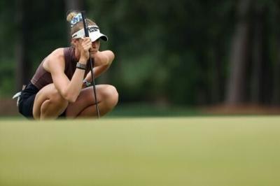 World number one Nelly Korda of the United States won the LPGA Riviera Maya Open at Playa del Carmen, Mexico