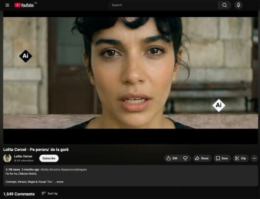 AI-generated singer Lolita has become a sensation in Romania -- but is stirring debate