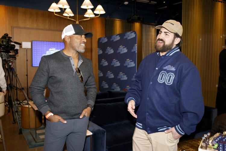 NFL Hall of Famer Ronde Barber chats Big Game week and fantasy football stress with CJ Kempler at the DenTek® Ultimate Fantasy Football Punishment Reveal.