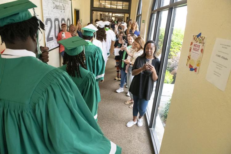 PHOTOS: Holtville High seniors walk through elementary, middle and high schools