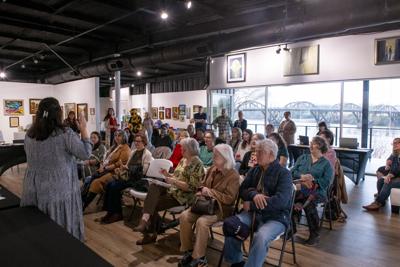 Crowds turn out for inaugural River Region Art Summit
