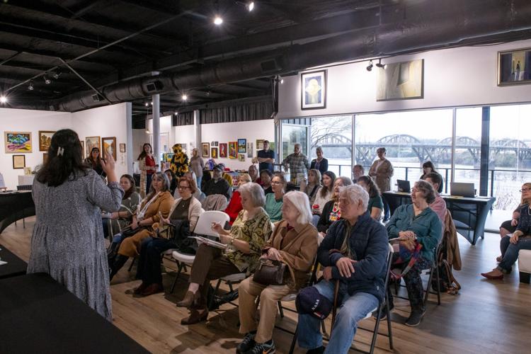 Crowds turn out for inaugural River Region Art Summit
