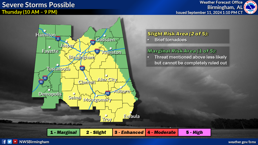 UPDATED: Severe weather continues into Friday evening